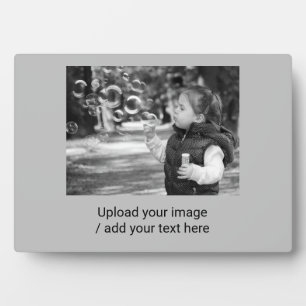 Plaque tabletop met Easel Fotoplaat