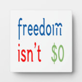 Plaque tabletop met Easel Fotoplaat (Voorkant)