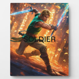 Plaque tabletop met Easel Fotoplaat