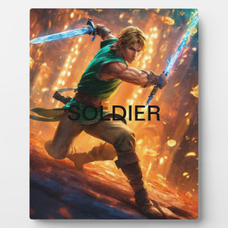 Plaque tabletop met Easel Fotoplaat