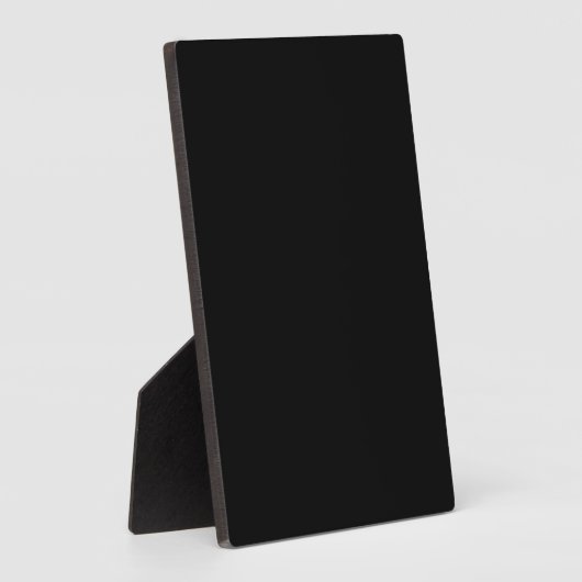 Plaque tabletop met Easel Fotoplaat (Zijkant)