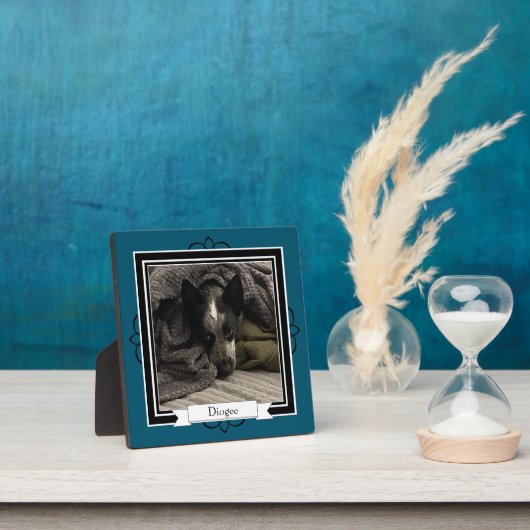 Plaque tabletop met Easel Fotoplaat (Insitu)