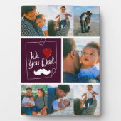 Plaque tabletop met Easel Fotoplaat (voorkant)