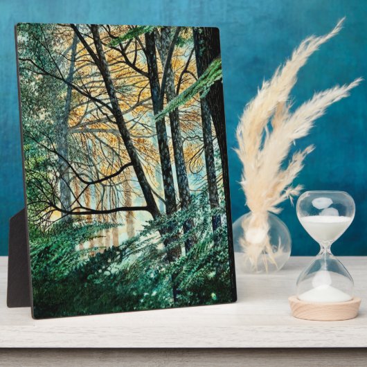 Plaque - "Tekening nabij" Fotoplaat (Zijkant)