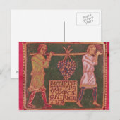 Plaque uit een kruis briefkaart (Voorkant / Achterkant)