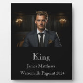 Plaque van King Pageant Fotoplaat (Voorkant)