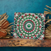 Plaquette met Italiaanse kleuren Modern Design Fotoplaat (Zijkant)