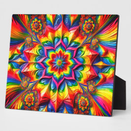 Plaquette met LGBTQ kleuren Modern Design Fotoplaat