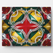 Plaquette met Los Angeles kleuren Modern Design Fotoplaat (Voorkant)