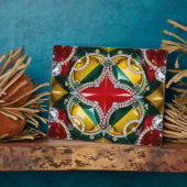 Plaquette met Los Angeles kleuren Modern Design Fotoplaat (Zijkant)