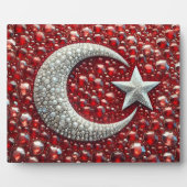 Plaquette met Turkse kleuren Modern Design Fotoplaat (Voorkant)