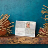 Plaquette voor vrienden fotoplaat (Zijkant)