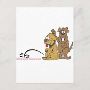 Plas op Kanker van de Borst Briefkaart