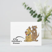 Plas op Ziekte van Parkinson Briefkaart (Staand voorkant)