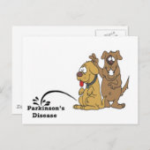 Plas op Ziekte van Parkinson Briefkaart (Voorkant / Achterkant)