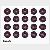 Plasma bal ronde sticker (Vel)