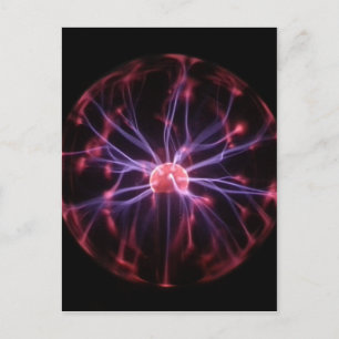Plasma Ball Briefkaart