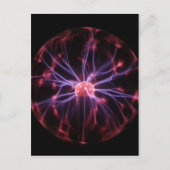 Plasma Ball Briefkaart (Voorkant)