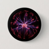 Plasma Ball Ronde Button 5,7 Cm (Voorkant)