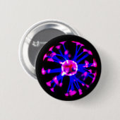 Plasma ball ronde button 5,7 cm (Voorkant /achterkant)