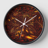 Plasma brandwandklok (Voorkant)