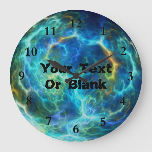 Plasma Electric Grote Klok (Voorkant)