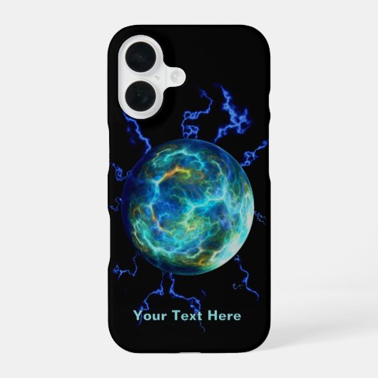 Plasma Electric iPhone 16 Hoesje (Achterkant)