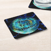 Plasma Electric Kartonnen Onderzetters (Schuin)