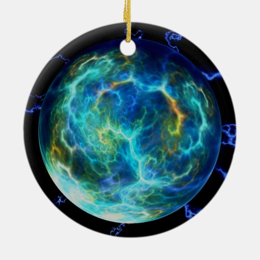 Plasma Electric Keramisch Ornament (Achterkant)