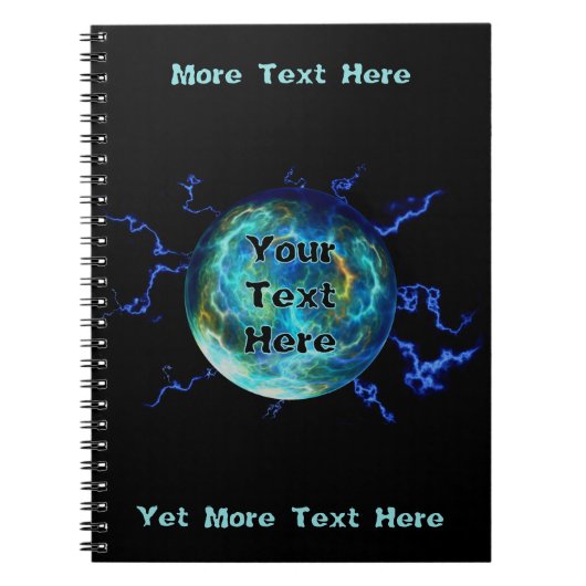 Plasma Electric Notitieboek (Voorkant)