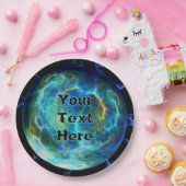 Plasma Electric Papieren Bordje (Feest)