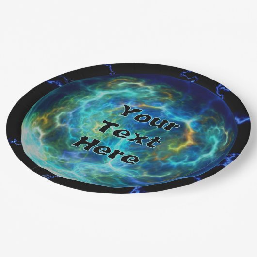 Plasma Electric Papieren Bordje (Gekanteld)