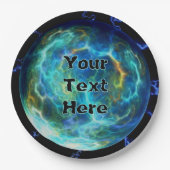 Plasma Electric Papieren Bordje (Voorkant)