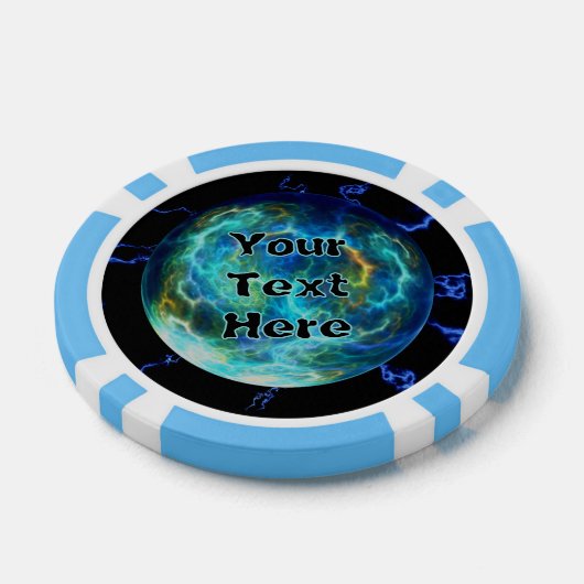 Plasma Electric Poker Chips (Enkel)