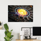 Plasma Energy Ball Poster (Thuiskantoor)