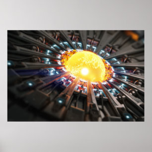Plasma Energy Ball Poster