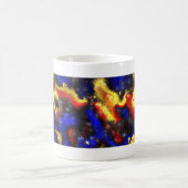 plasma fractal patroon koffiemok (Center)