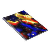 plasma fractal patroon notitieboek (Rechterzijde)