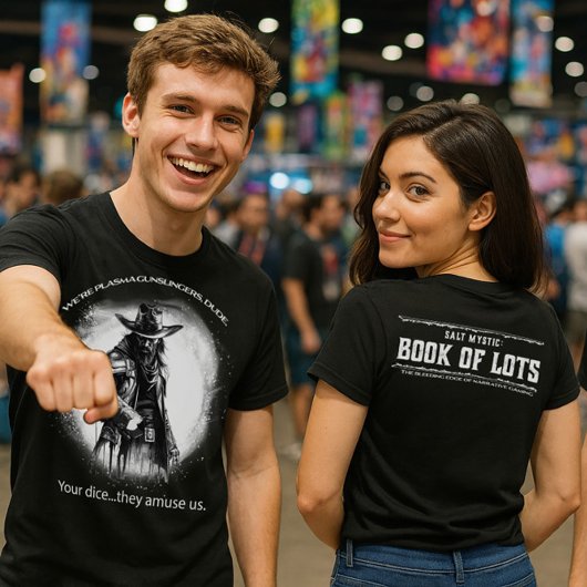 Plasma Gunslinger – Indie Sci-Fi & Fantasy RPG Tri-Blend Shirt