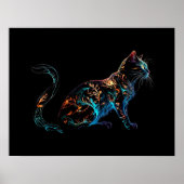 Plasma-kat Poster (Voorkant)