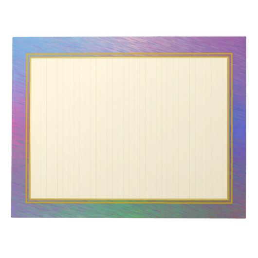 "Plasma Rain Clouds", blikvangers Notitieblok (Voorkant)