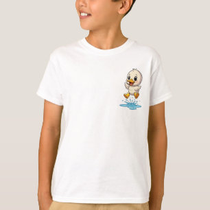 Plassende Eend Kleuter Kinderen T-shirt