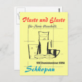 Plaste und Elaste DDR Briefkaart (Voorkant / Achterkant)