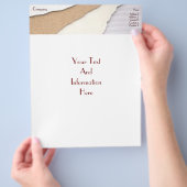 Plaster Coating Flyer (Hand)