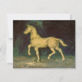 Plaster Statuette of a Horse van Vincent van Gogh (Voorkant)