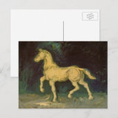Plaster Statuette of a Horse van Vincent van Gogh Briefkaart (Voorkant / Achterkant)