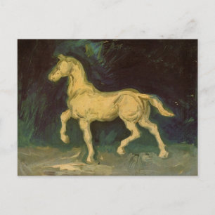 Plaster Statuette of a Horse van Vincent van Gogh Briefkaart