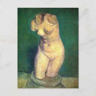 Plaster Statuette of a Vrouw Torso by Van Gogh Briefkaart