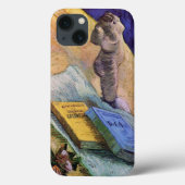 Plaster Statuette Roos en Novels Vincent van Gogh Case-Mate iPhone Case (Achterkant)