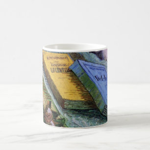 Plaster Statuette Roos en Novels Vincent van Gogh Koffiemok